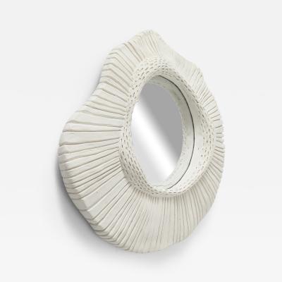 A Plaster Mirror From France
