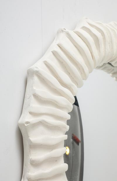 A Plaster Mirror From France