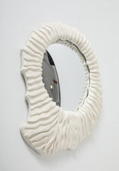 A Plaster Mirror From France