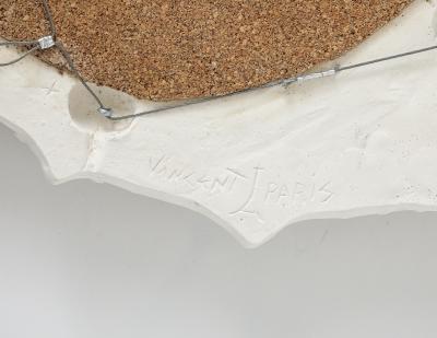 A Plaster Mirror From France