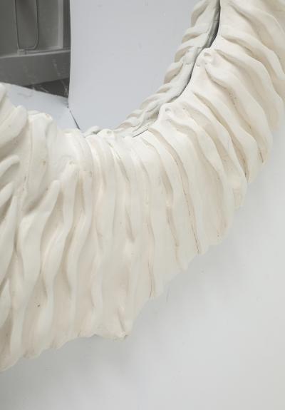 A Plaster Mirror From France