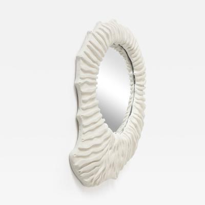 A Plaster Mirror From France