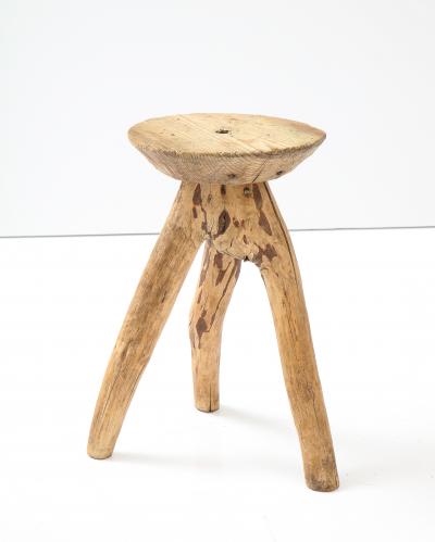 A Primitive Swedish Stool Circa 1900s