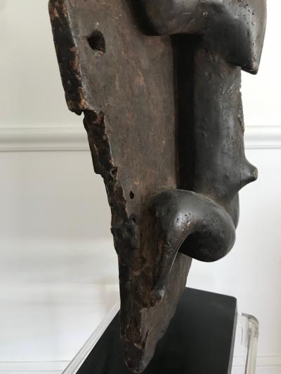 A Punu Granary Door Panel on Custom Stand with Provenance