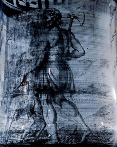 A RARE DAVENPORT STORM LIGHT