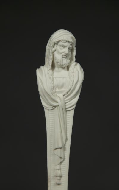 A RARE SET OF MENNECY PORCELAIN HERM FIGURES REPRESENTING THE FOUR SEASONS