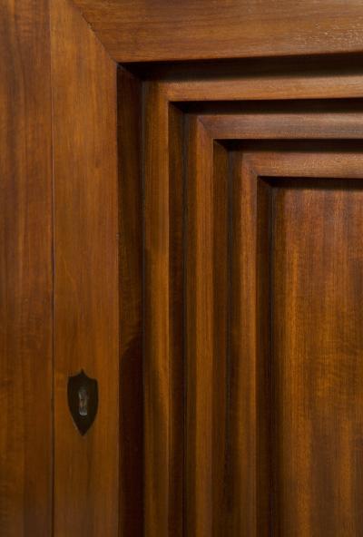 A REMARKABLE NEOCLASSICAL PERIOD MAHOGANY SIDE CABINET