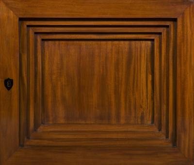 A REMARKABLE NEOCLASSICAL PERIOD MAHOGANY SIDE CABINET