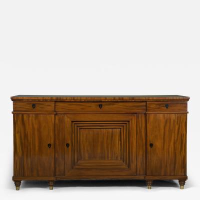 A REMARKABLE NEOCLASSICAL PERIOD MAHOGANY SIDE CABINET