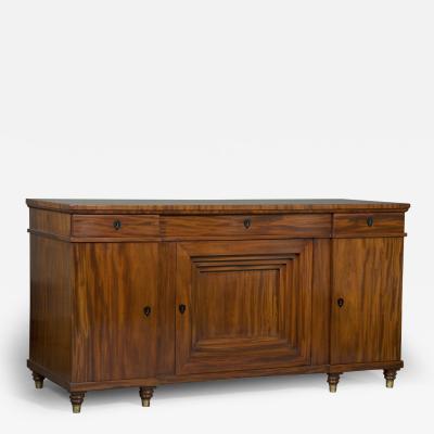 A REMARKABLE NEOCLASSICAL PERIOD MAHOGANY SIDE CABINET