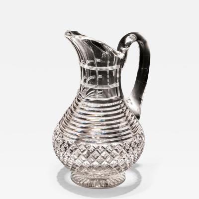 A RICHLY CUT VICTORIAN WATER JUG