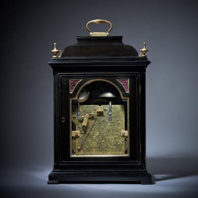 A Rare 18th Century George II Musical Table Clock by Matthew King c 1735 