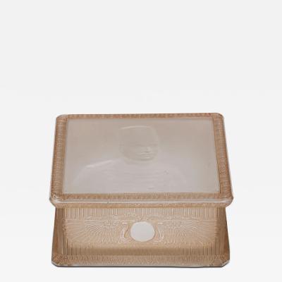 A Rare 1924 King Fouad I Box by Ren Lalique