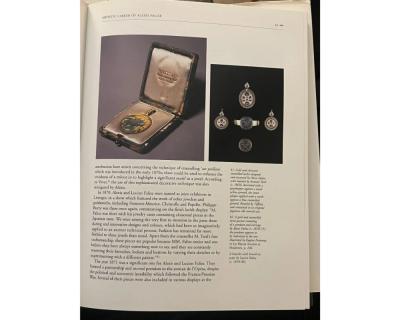 A Rare Alexis Falize Antique Gold and Cloisonn Enamel Locket Circa 1867