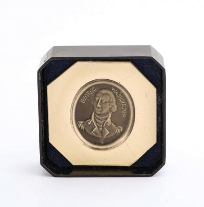 A Rare American Gold Intaglio Seal of George Washington Early 19th Century