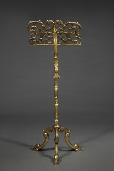 A Rare George III Gilt Brass Lectern