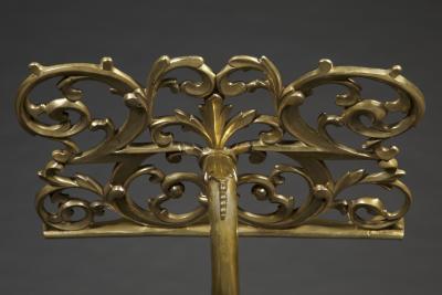 A Rare George III Gilt Brass Lectern