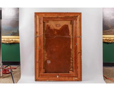 A Rare Orientalist Portrait of a Nubian Guard by Edmund Walenta 19th Century