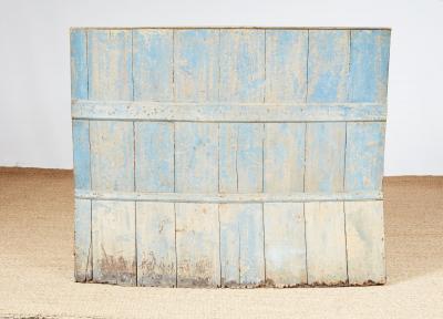 A Rare Original West Country Blue Painted Settle