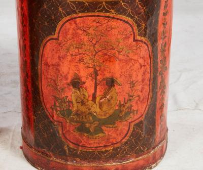 A Rare Pair of Luxury Chinoiserie Tea Cannister Shop Fittings
