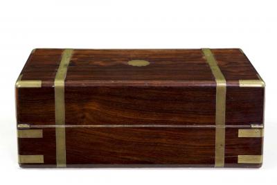 A Rare Regency Rosewood Writing Slope England c 1815