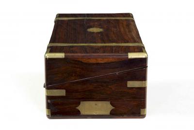 A Rare Regency Rosewood Writing Slope England c 1815