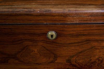 A Rare Regency Rosewood Writing Slope England c 1815