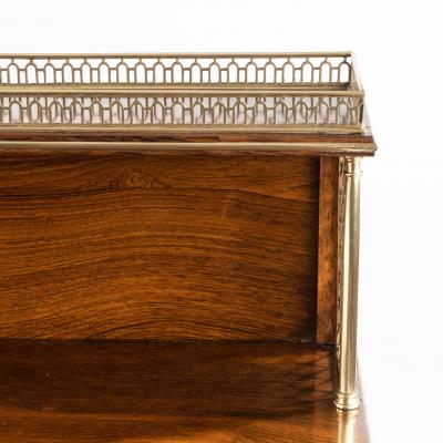 A Regency brass inlaid rosewood secretaire 1810