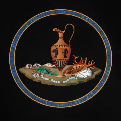 A Regency specimen marble centre table