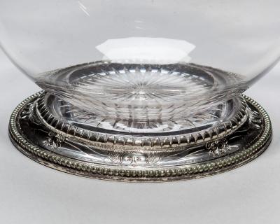 A SILVER PLATED JUG COMMISSIONED FOR UNIVERSITY COLLAGE OXFORD