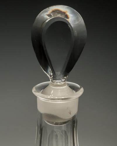 A SUITE OF GEORGE III CUT GLASS OF NAUTICAL INTREST