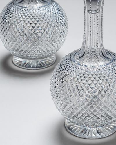 A SUPERB SUITE OF VICTORIAN WINE VESSELS