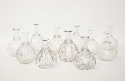 A Selection of Swedish Hand Blown Carafes 19th Century
