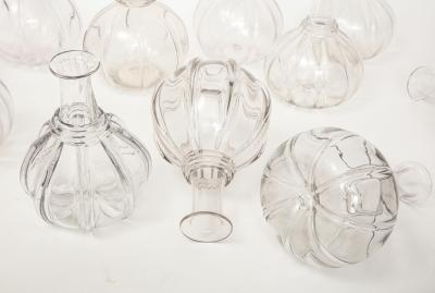 A Selection of Swedish Hand Blown Carafes 19th Century