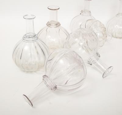 A Selection of Swedish Hand Blown Carafes 19th Century