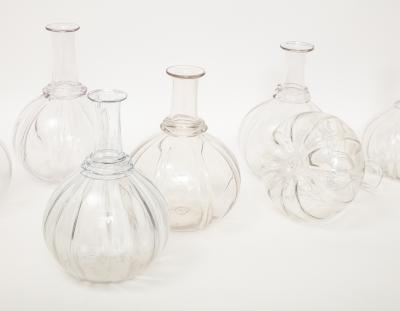 A Selection of Swedish Hand Blown Carafes 19th Century