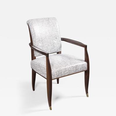 A Set of 14 Elegant and Iconic French 40 s Inspired Armchairs