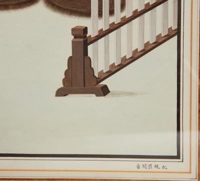 A Set of 3 Large Chinese Court Scenes