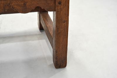 A Set of Five Brutalist Dining Chairs Europe Second half of the 20th century