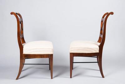 A Set of Four Biedermeier Chairs