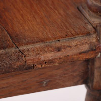 A Set of French Oak Library Steps C 1890 