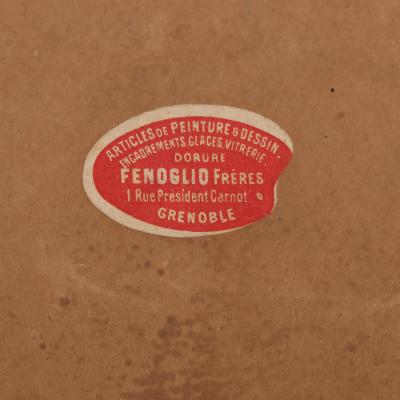 A Small French Giltwood Mirror C 1880 