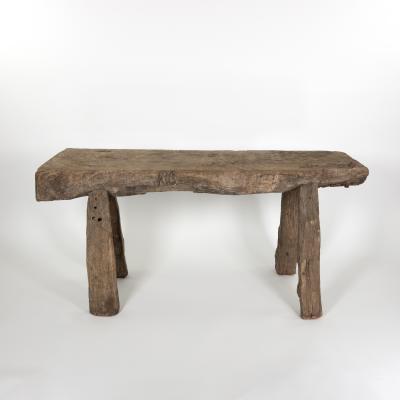 A Substantial Portuguese Wood Worker s Bench Circa 1880