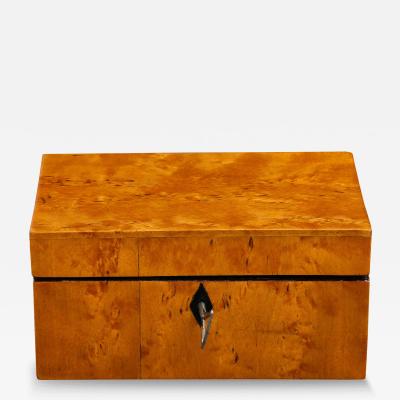 A Swedish Birch Box 19th Century