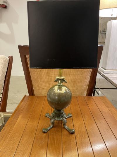 A Swedish Grace Period Bronze Lamp Circa 1930 