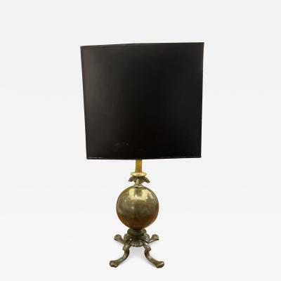 A Swedish Grace Period Bronze Lamp Circa 1930 