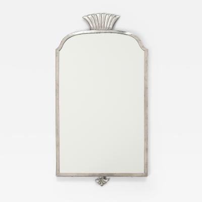 A Swedish Grace Pewter Mirror Ca 1930 40