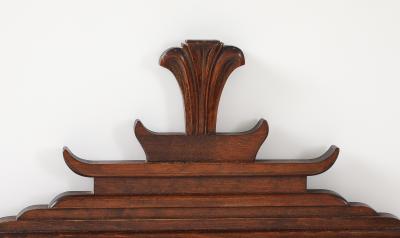 A Swedish Mahogany Mirror Ca 1930 40