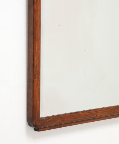 A Swedish Mahogany Mirror Ca 1930 40