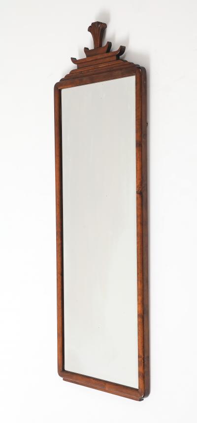 A Swedish Mahogany Mirror Ca 1930 40